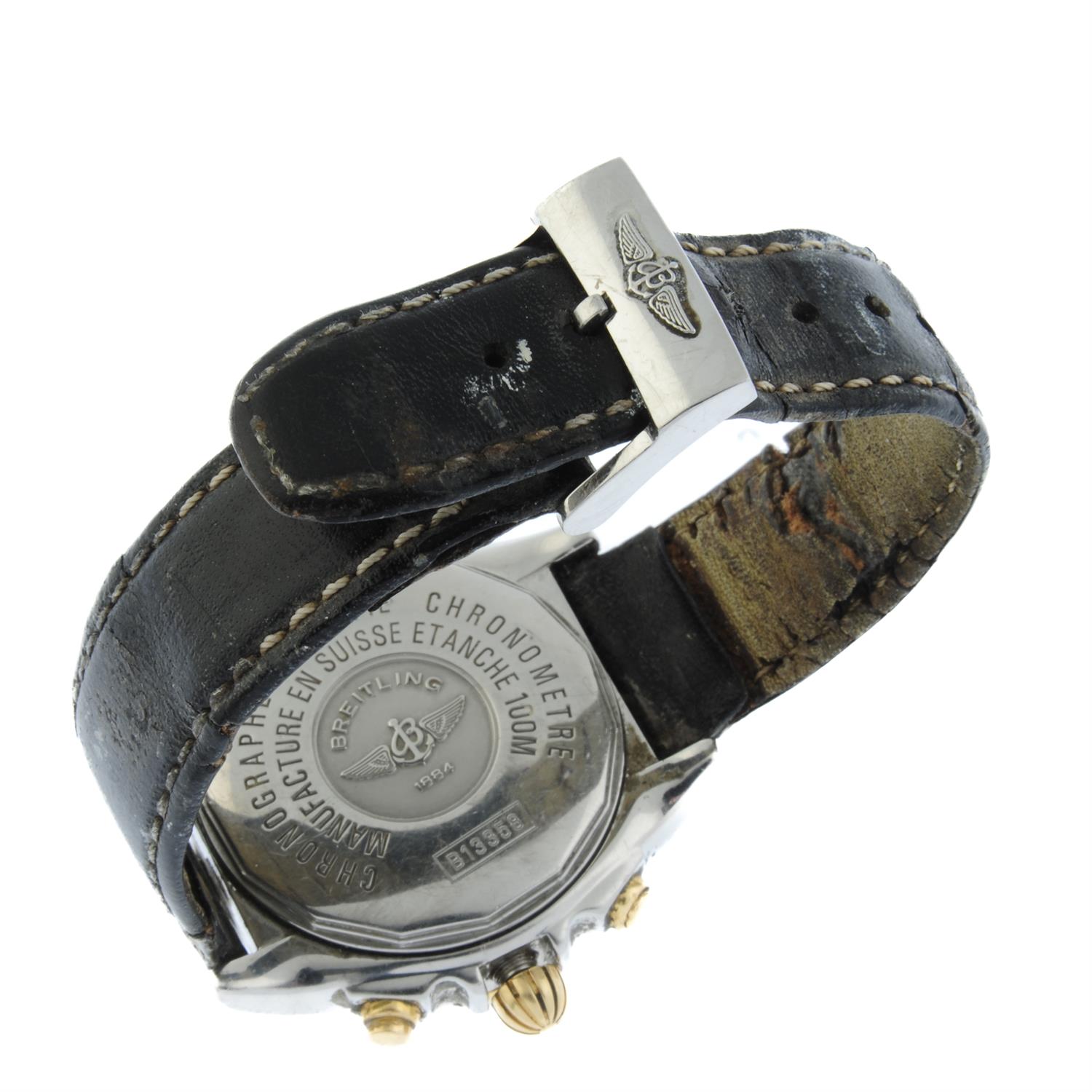 Breitling - a Chrono Cockpit chronograph watch, 39mm. - Bild 2 aus 4