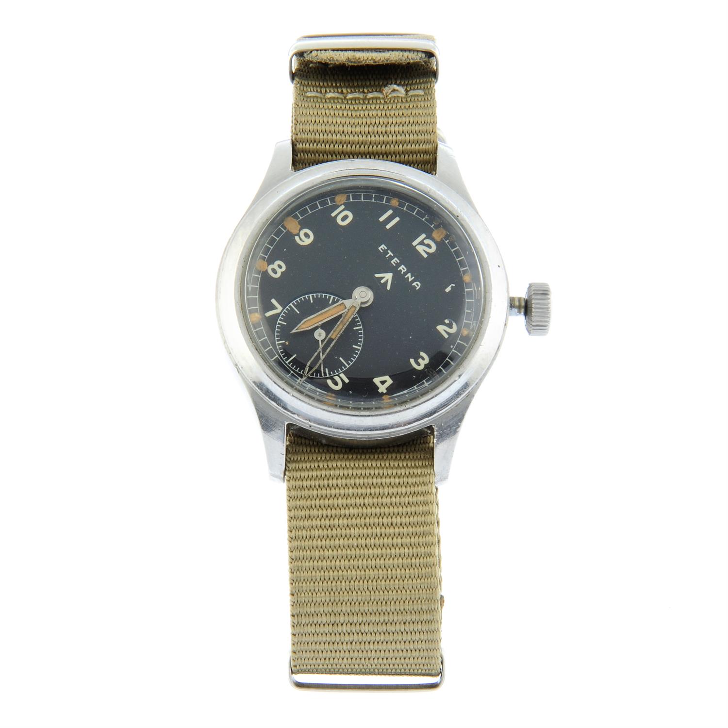 Eterna - a military issue 'Dirty Dozen' watch, 36mm.