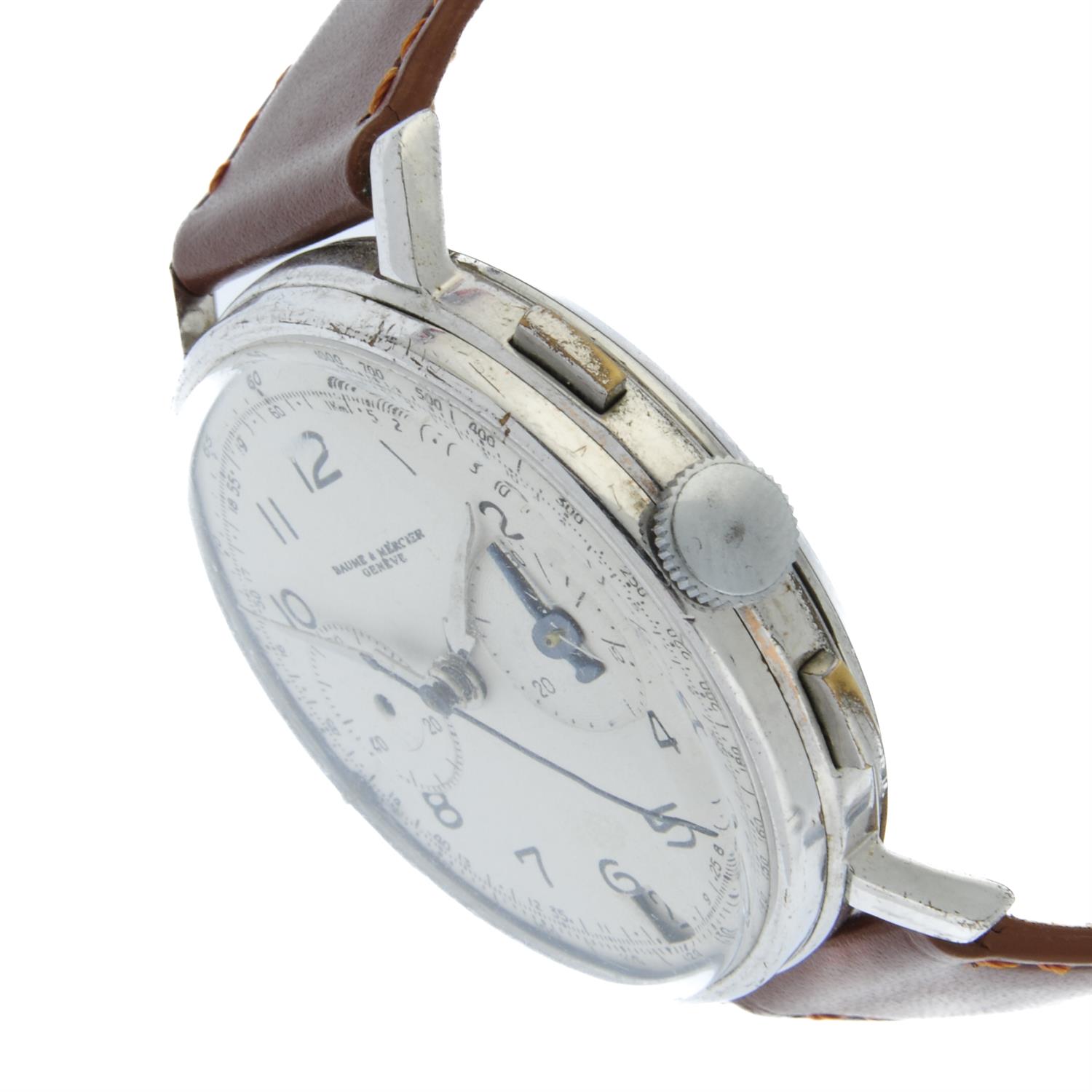 Baume & Mercier - a chronograph watch, 37mm. - Image 3 of 4