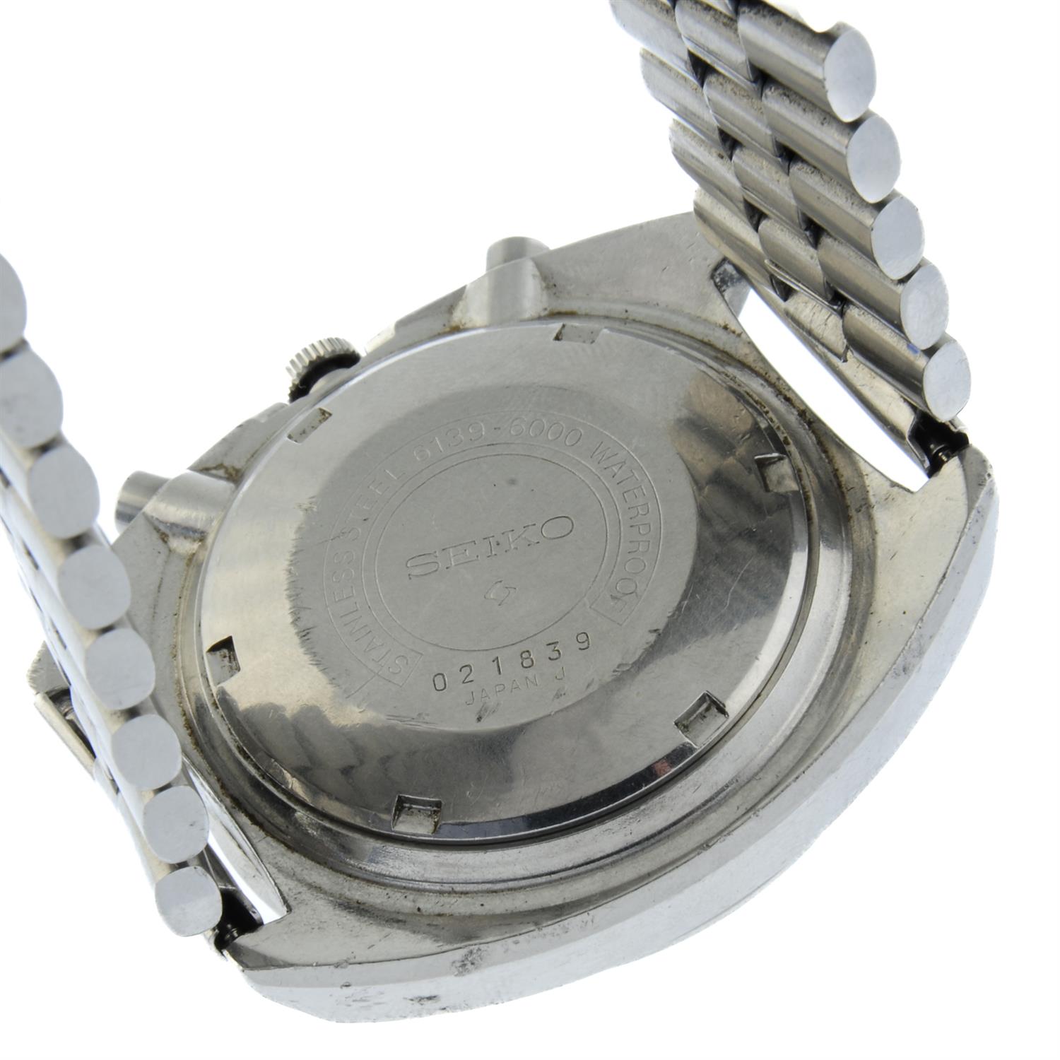 Seiko - a 'Pogue' chronograph watch, 41mm. - Image 4 of 4