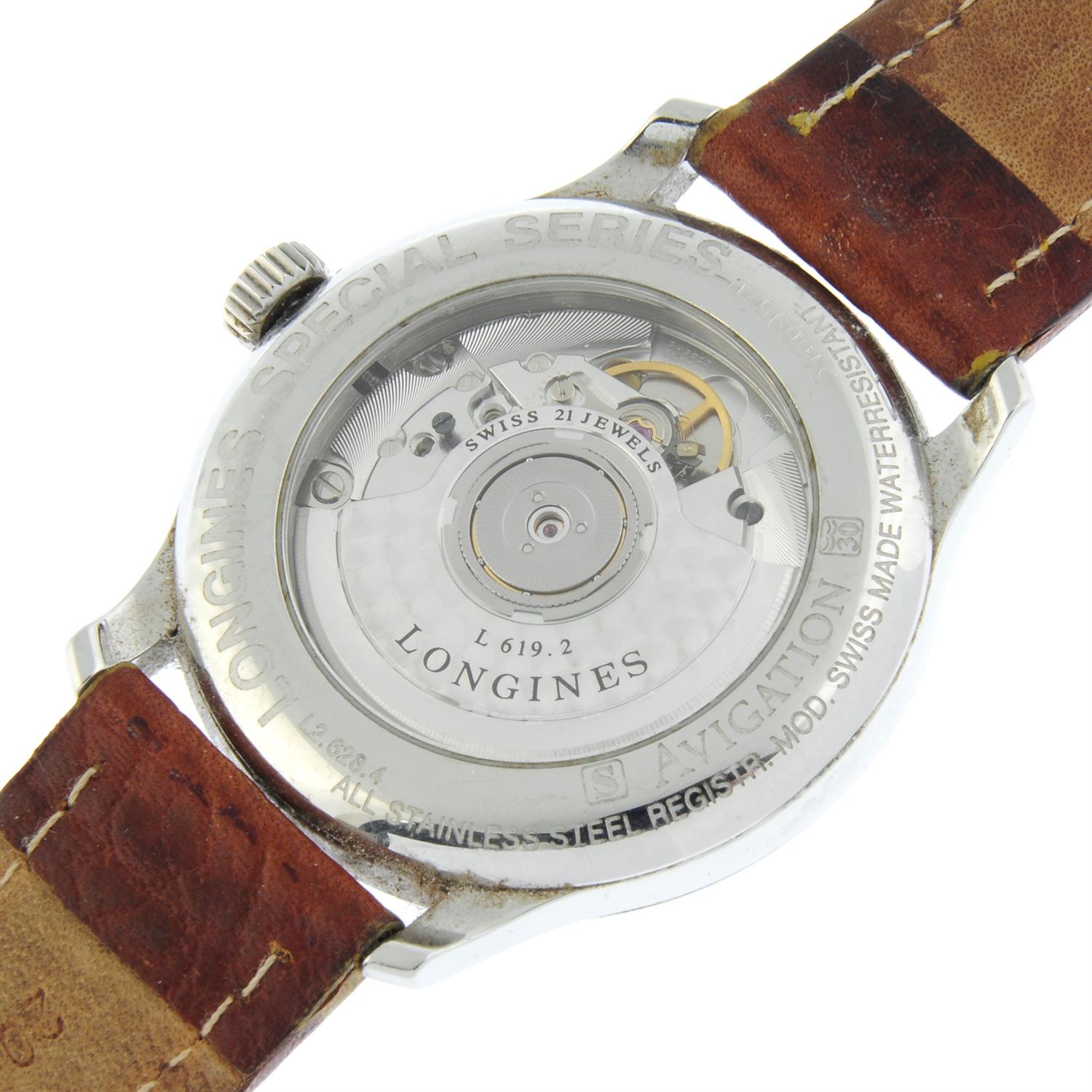 Longines - an Avigation watch, 38mm. - Image 4 of 5