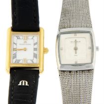 Maurice Lacroix - a Les Classiques watch (20mm) with a Skagen watch.