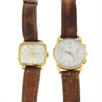 Zodiac - a chronograph watch (35mm) with a Smiths watch.