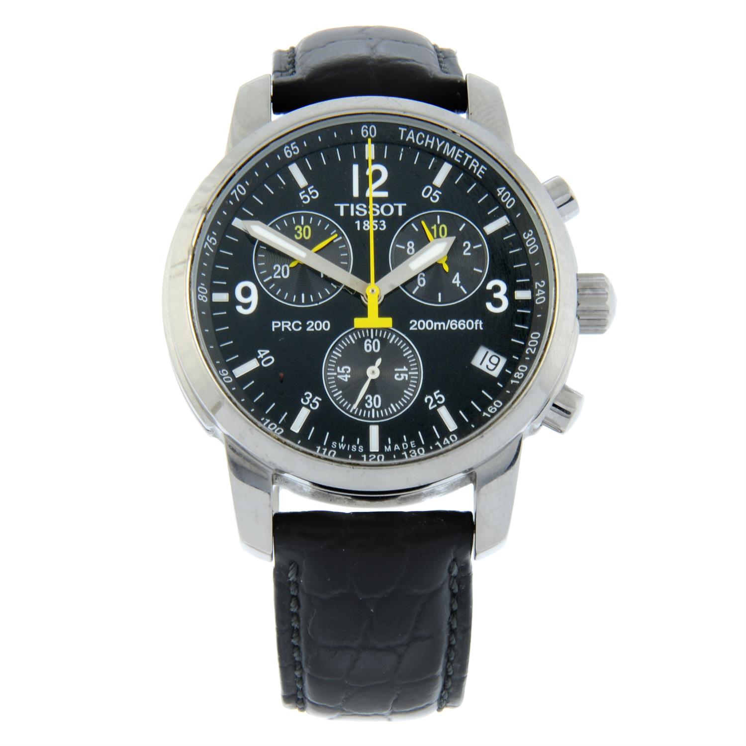 Tissot - a PRC 200 chronograph watch, 40mm.