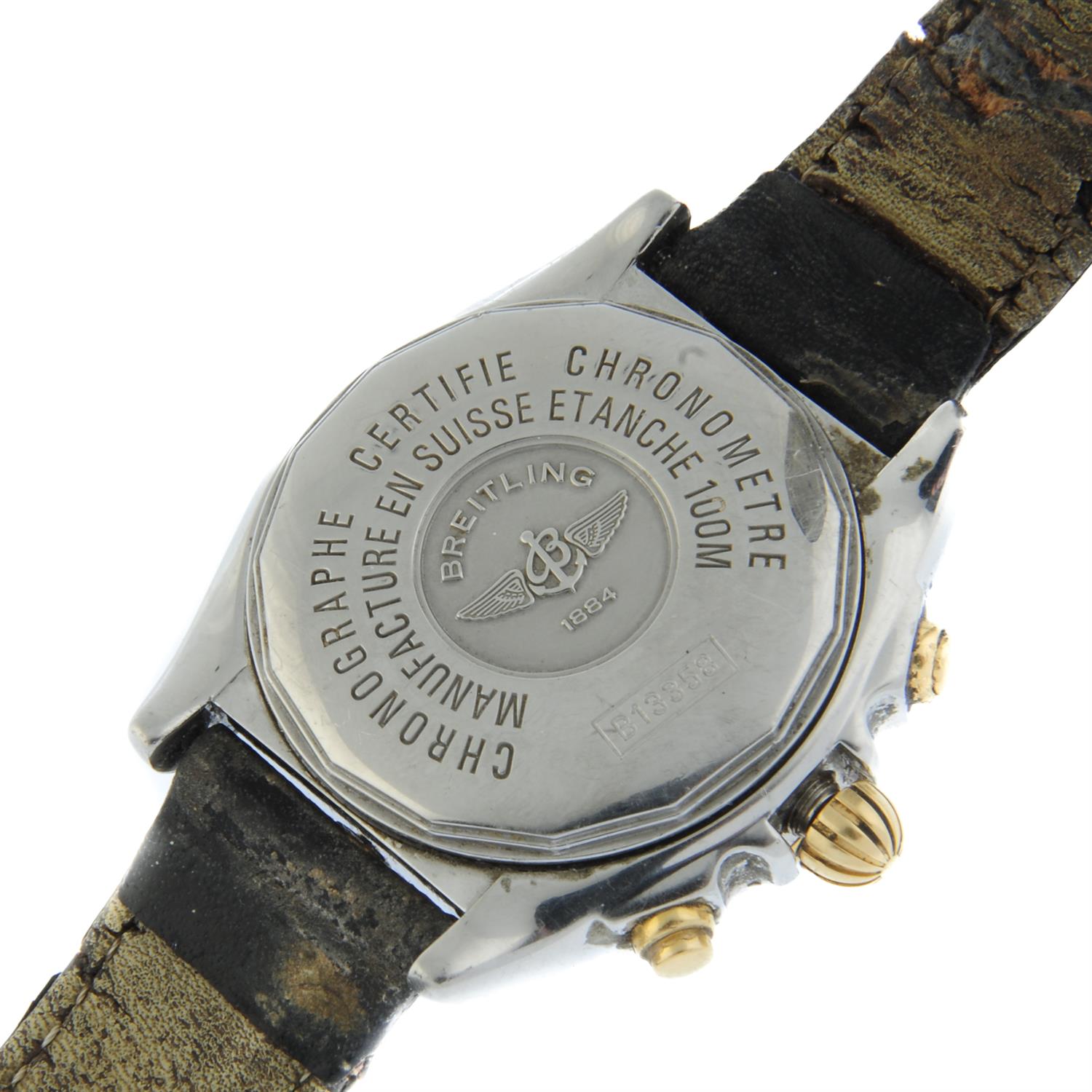 Breitling - a Chrono Cockpit chronograph watch, 39mm. - Bild 4 aus 4