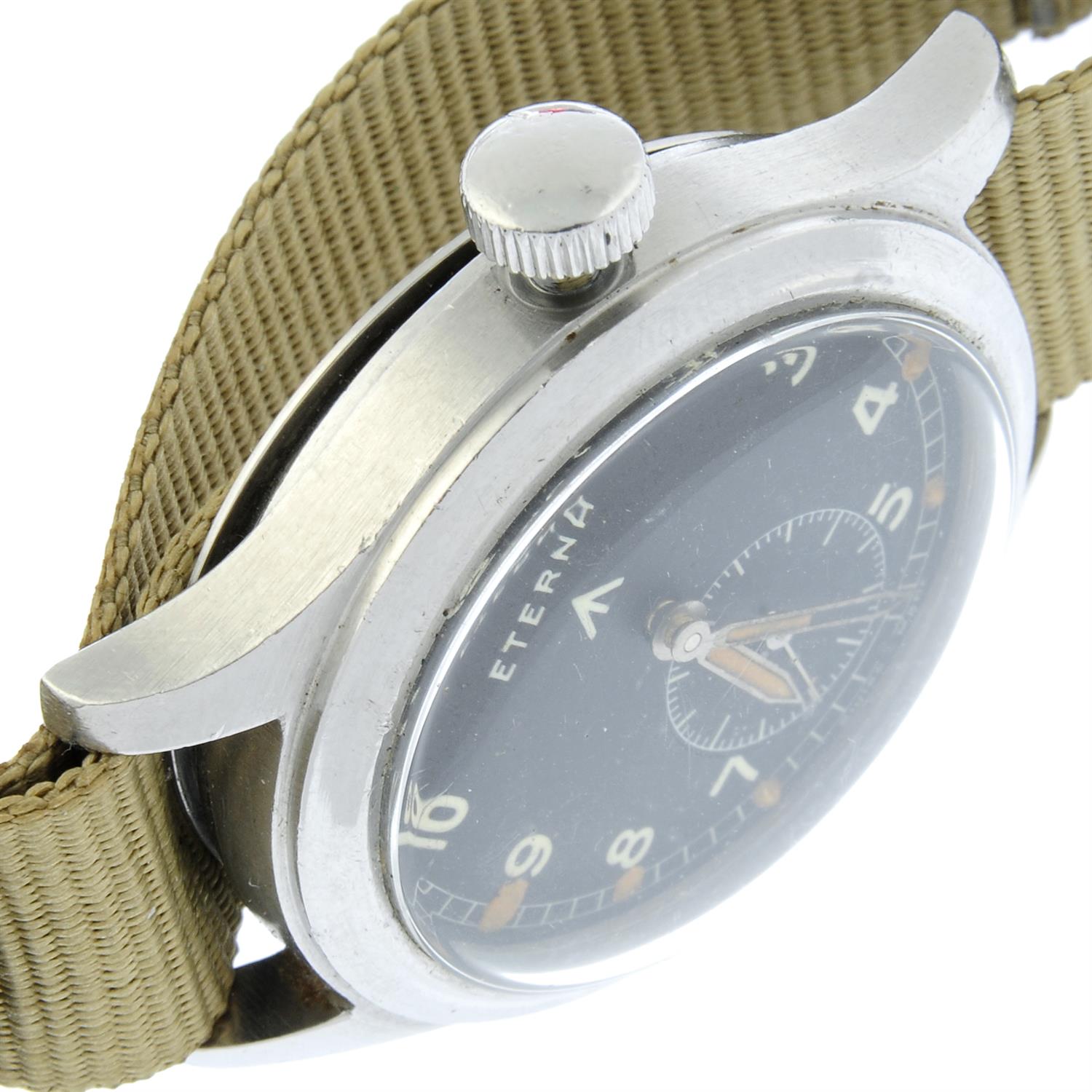 Eterna - a military issue 'Dirty Dozen' watch, 36mm. - Bild 3 aus 4