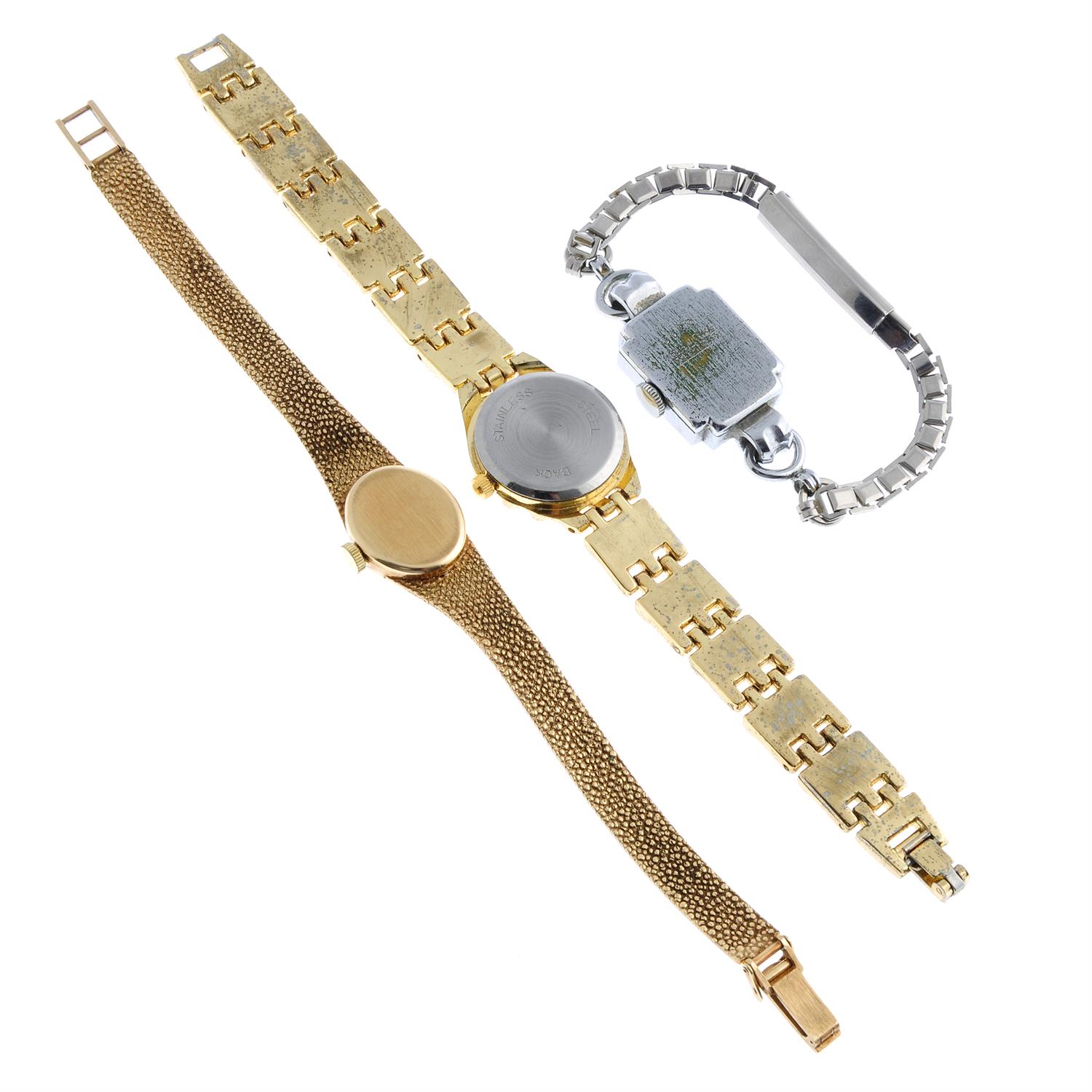 Rotary - a watch (15mm) with two watches. - Image 2 of 2