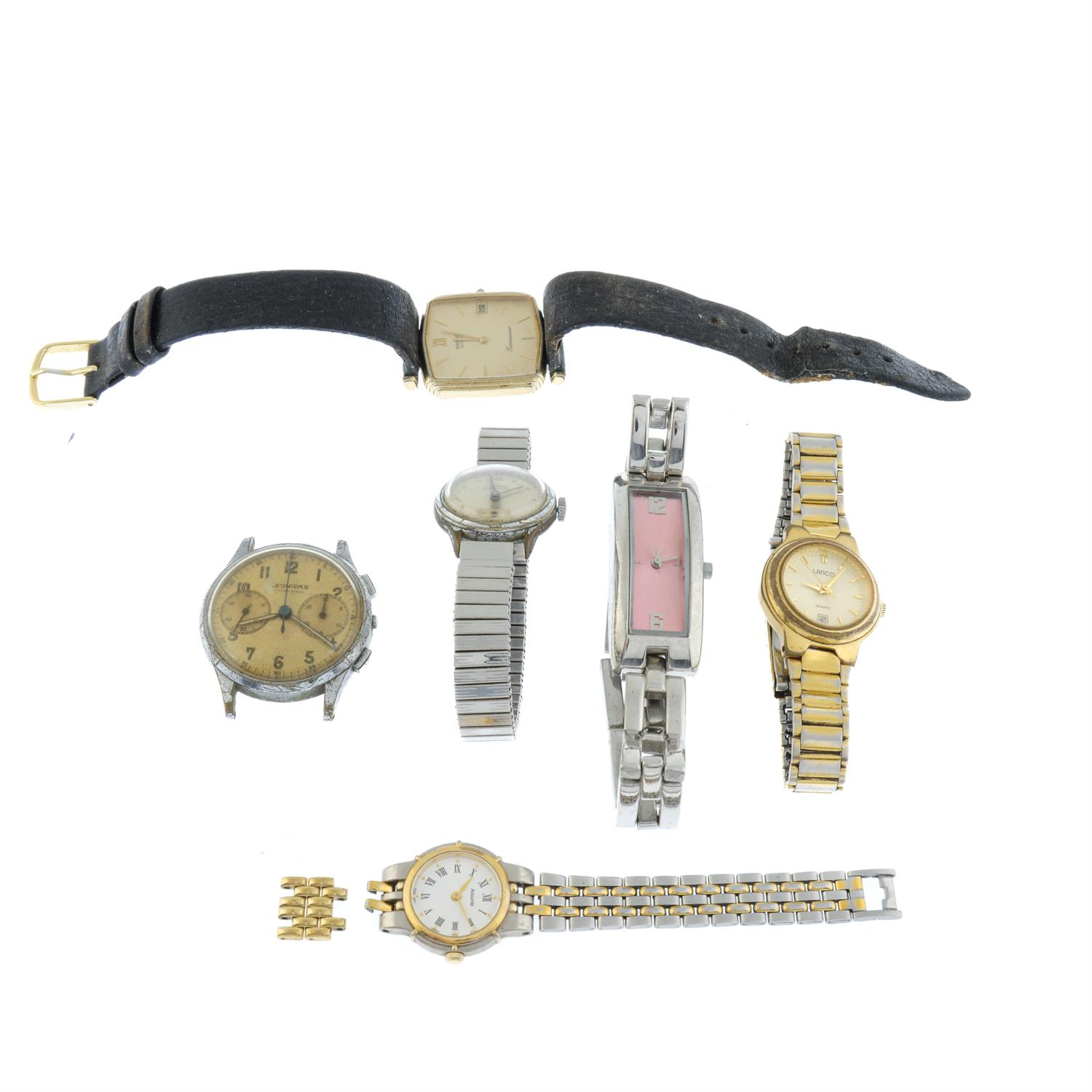 A group of seven watches. - Image 2 of 2