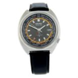 Seiko - a World Time watch, 41mm.