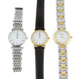 Longines - a watch (23mm) with two Longines watches.