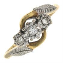 18ct gold diamond ring