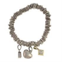 Bracelet with charms, by links of London