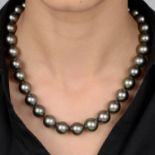 'Tahitian' cultured pearl necklace, by Mastoloni