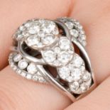 Diamond dress ring