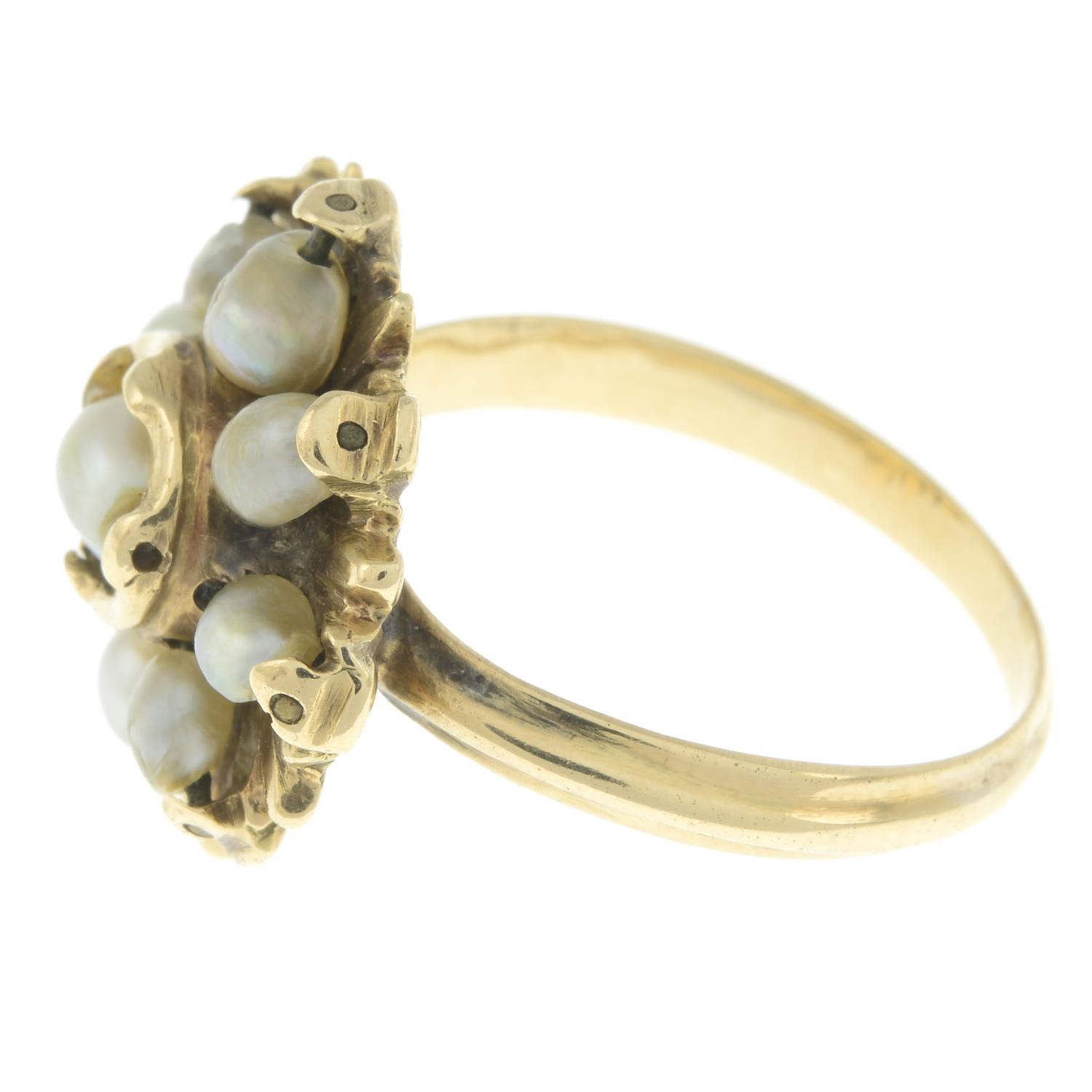 17th century gold seed pearl ring - Image 4 of 5