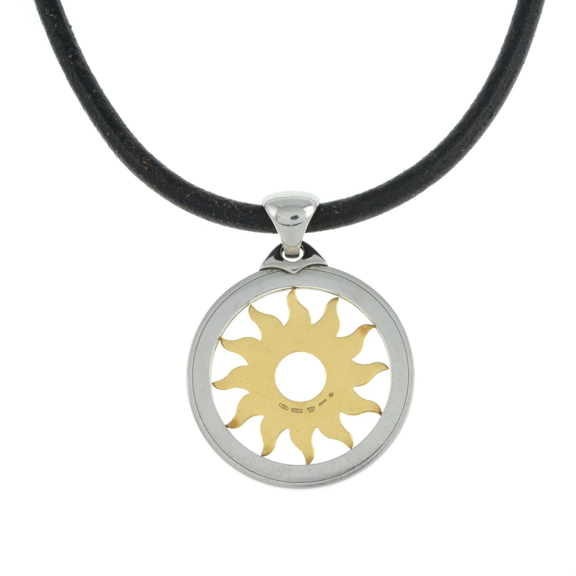 'Tondo' pendant, with collar, by Bulgari - Image 4 of 5