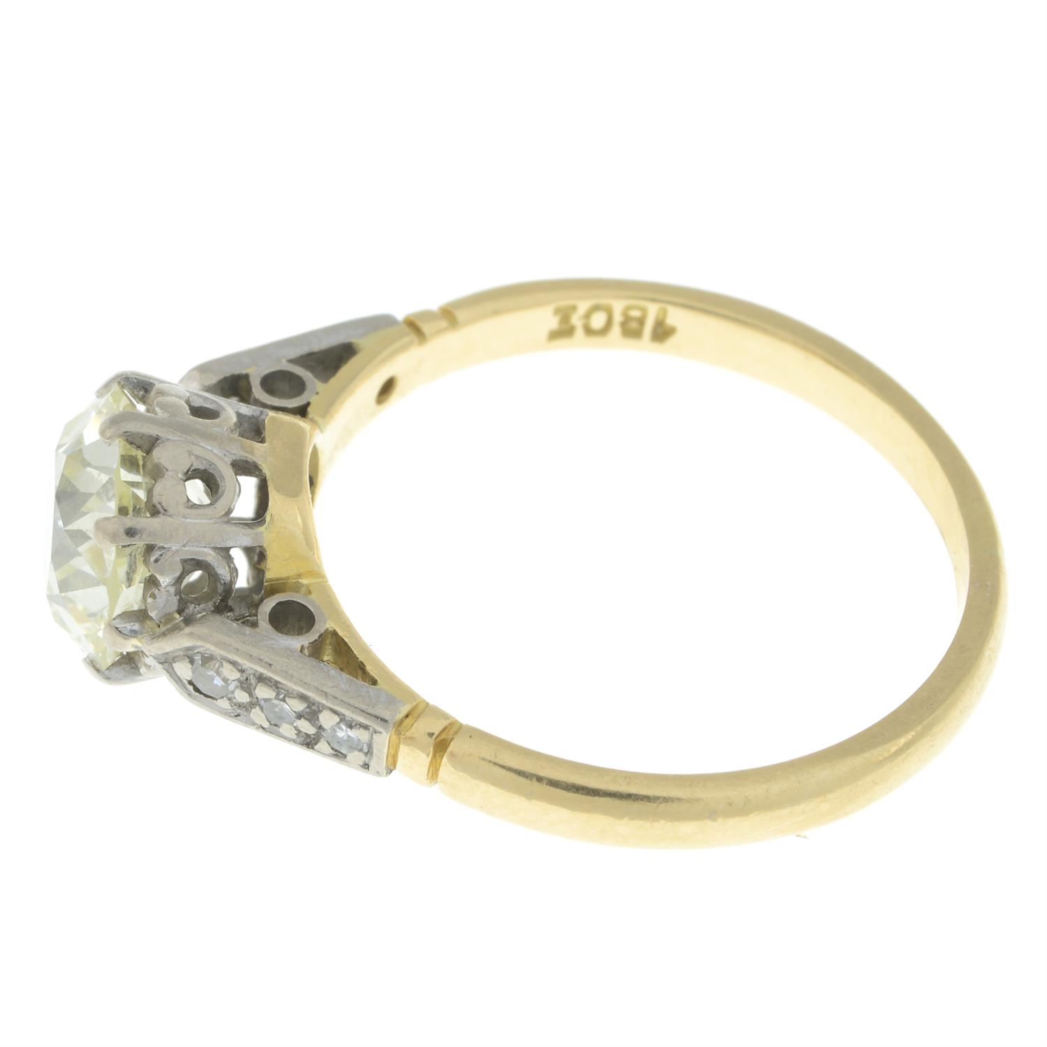 18ct gold diamond ring - Image 4 of 5