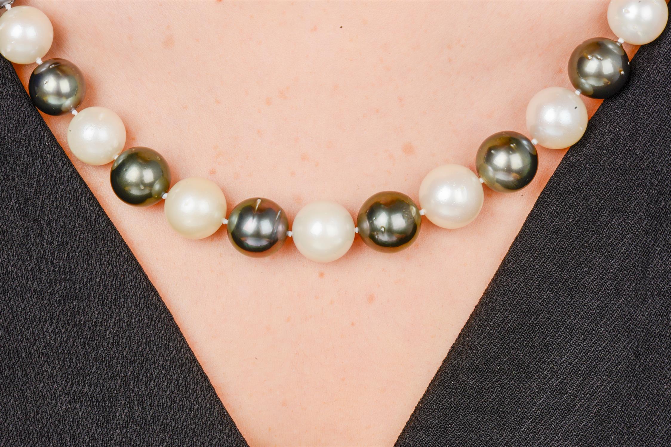 Cultured pearl necklace - Bild 5 aus 5