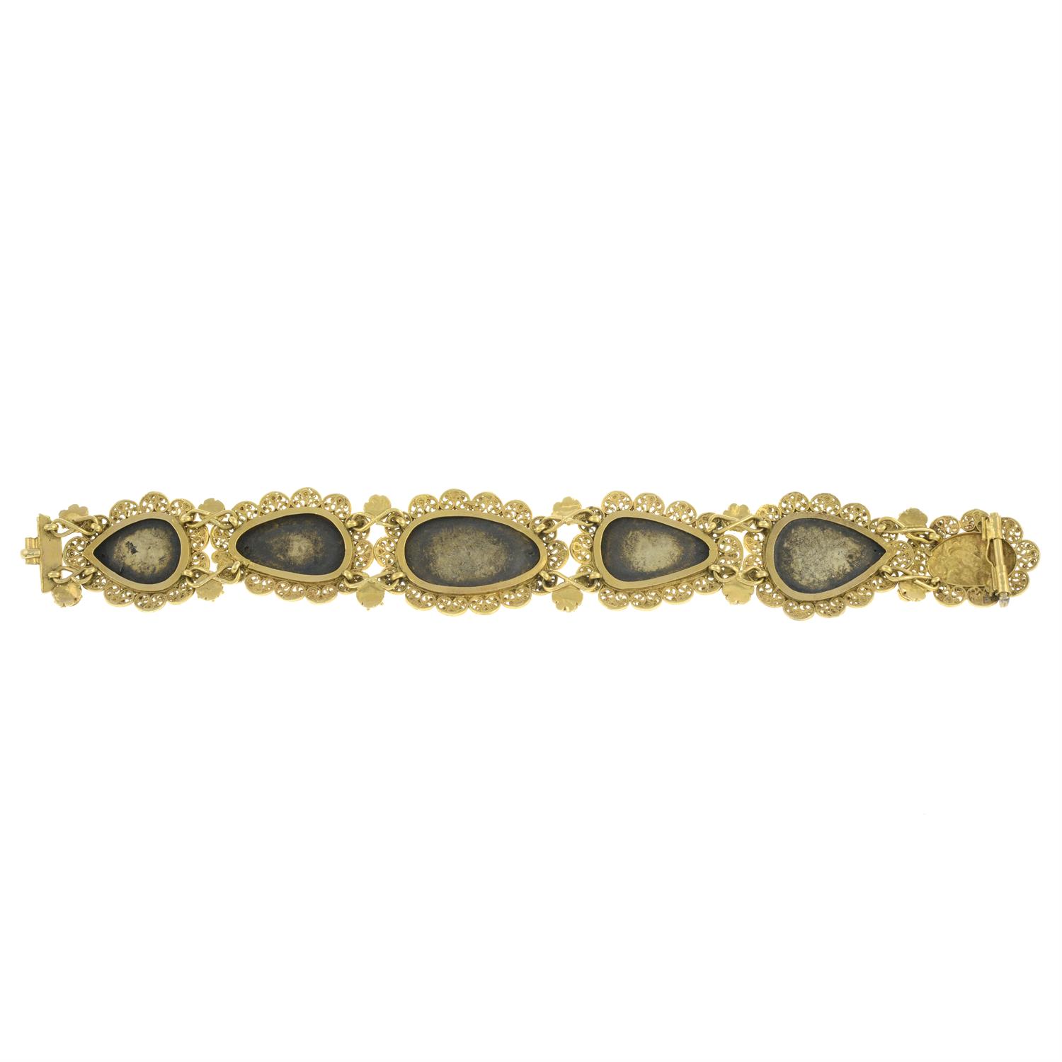Carved turquoise bracelet - Image 5 of 5