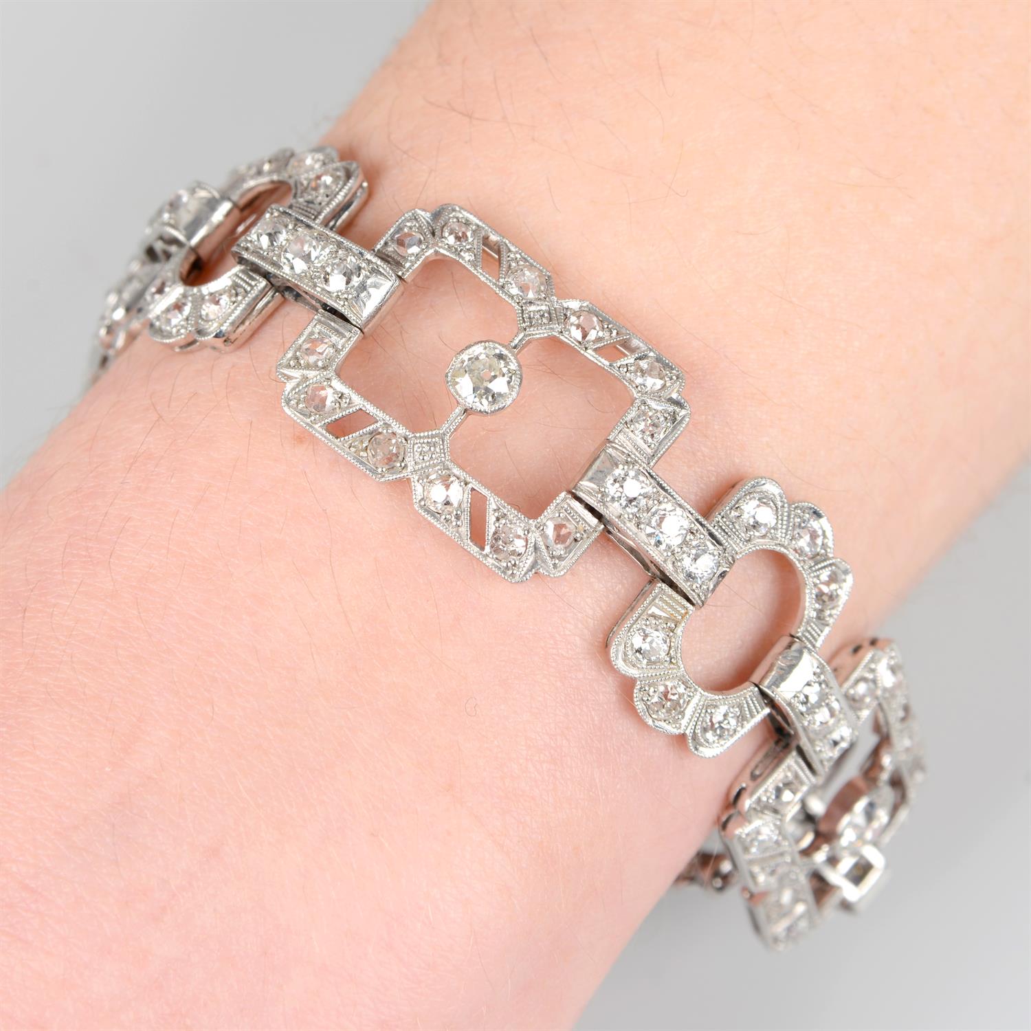 Art Deco diamond bracelet