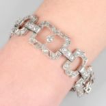 Art Deco diamond bracelet