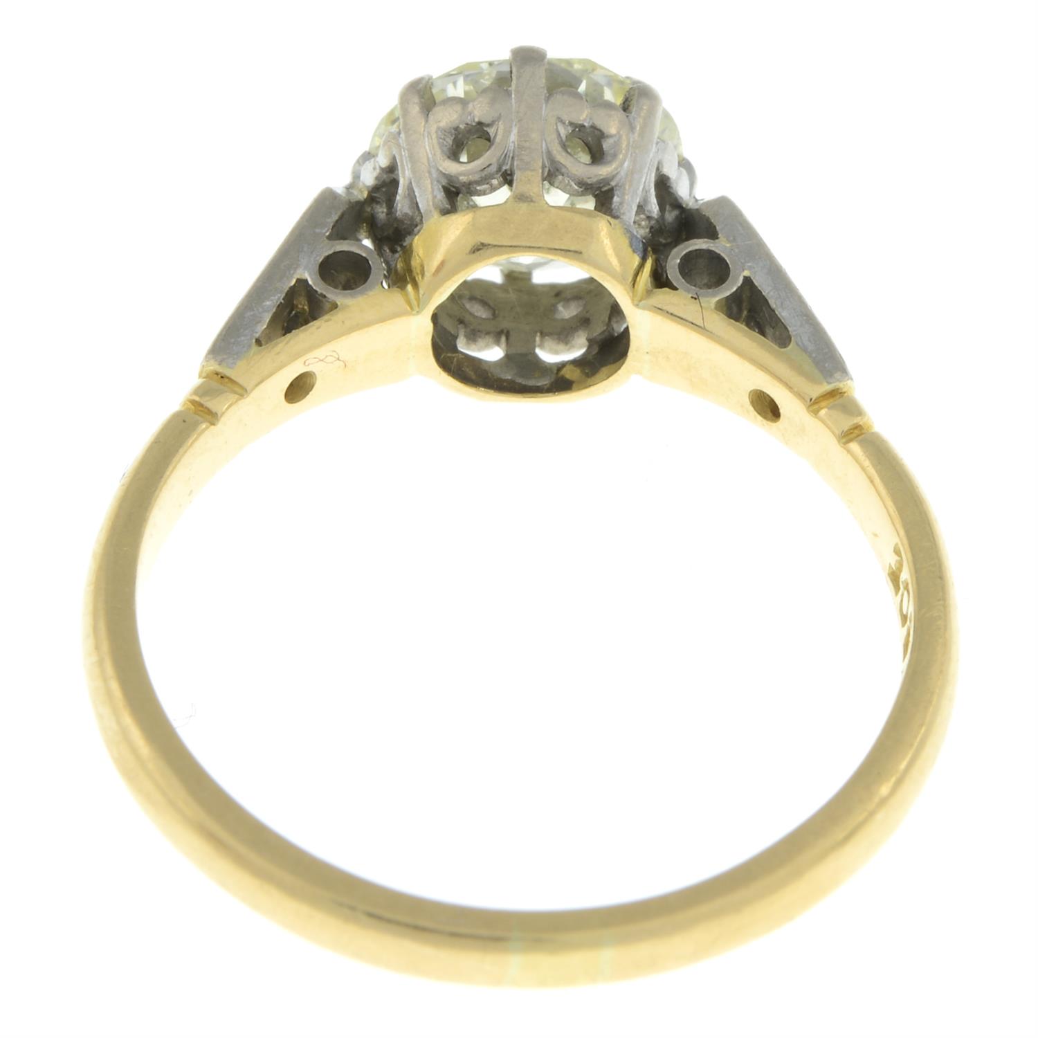 18ct gold diamond ring - Image 3 of 5