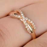 Diamond 'Infinity' ring, by Tiffany & Co.