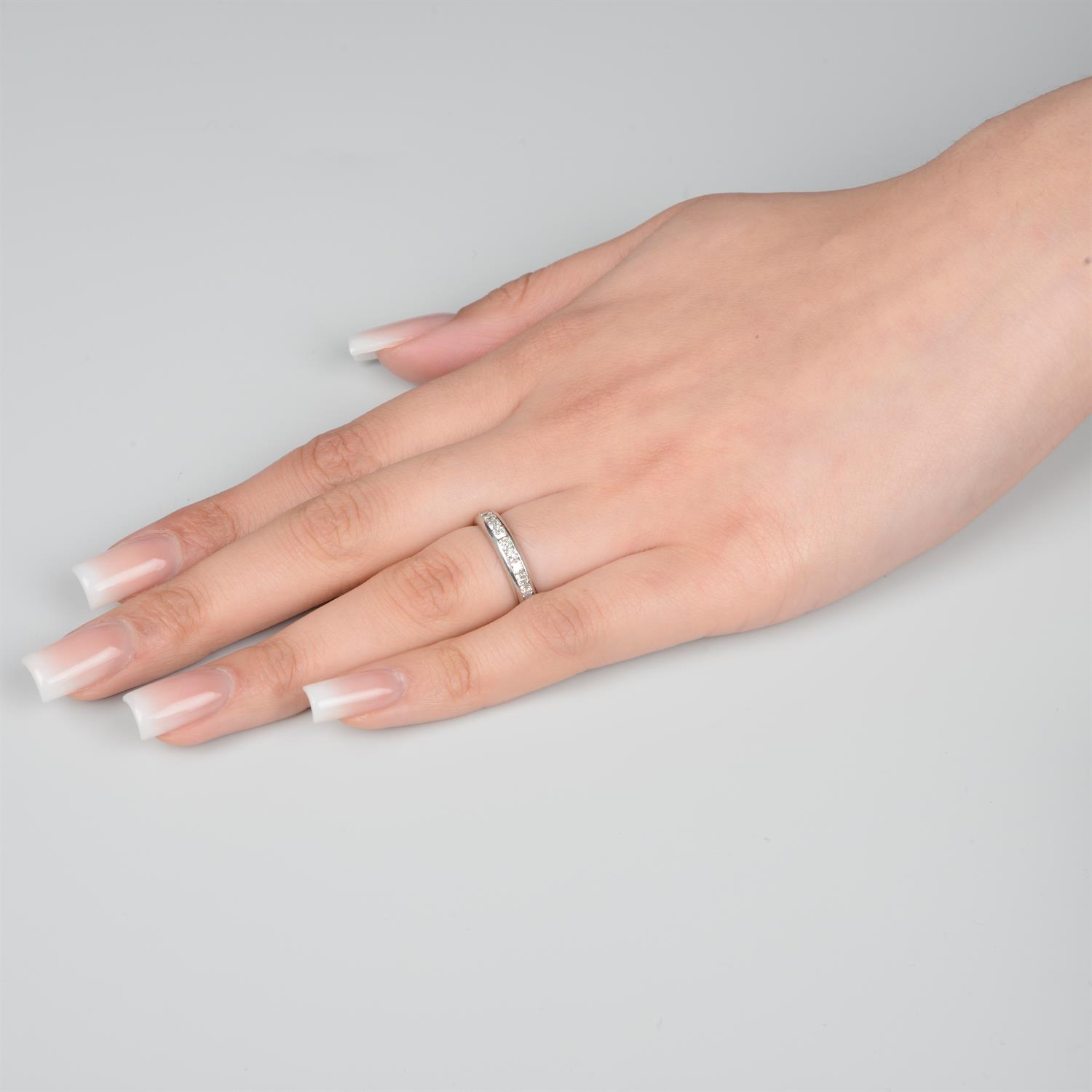 Lucida-cut diamond band ring, by Tiffany & Co. - Image 5 of 5