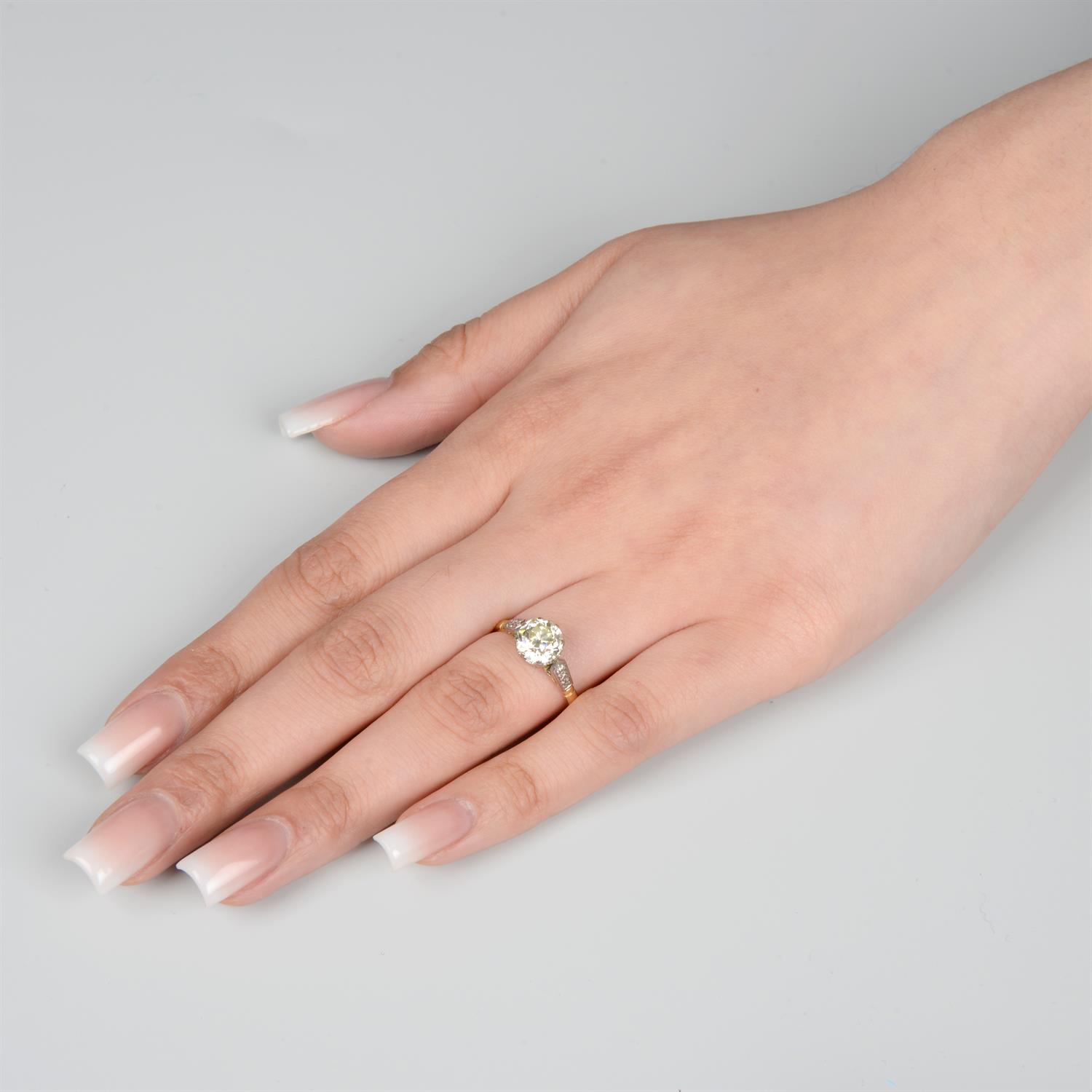 18ct gold diamond ring - Image 5 of 5