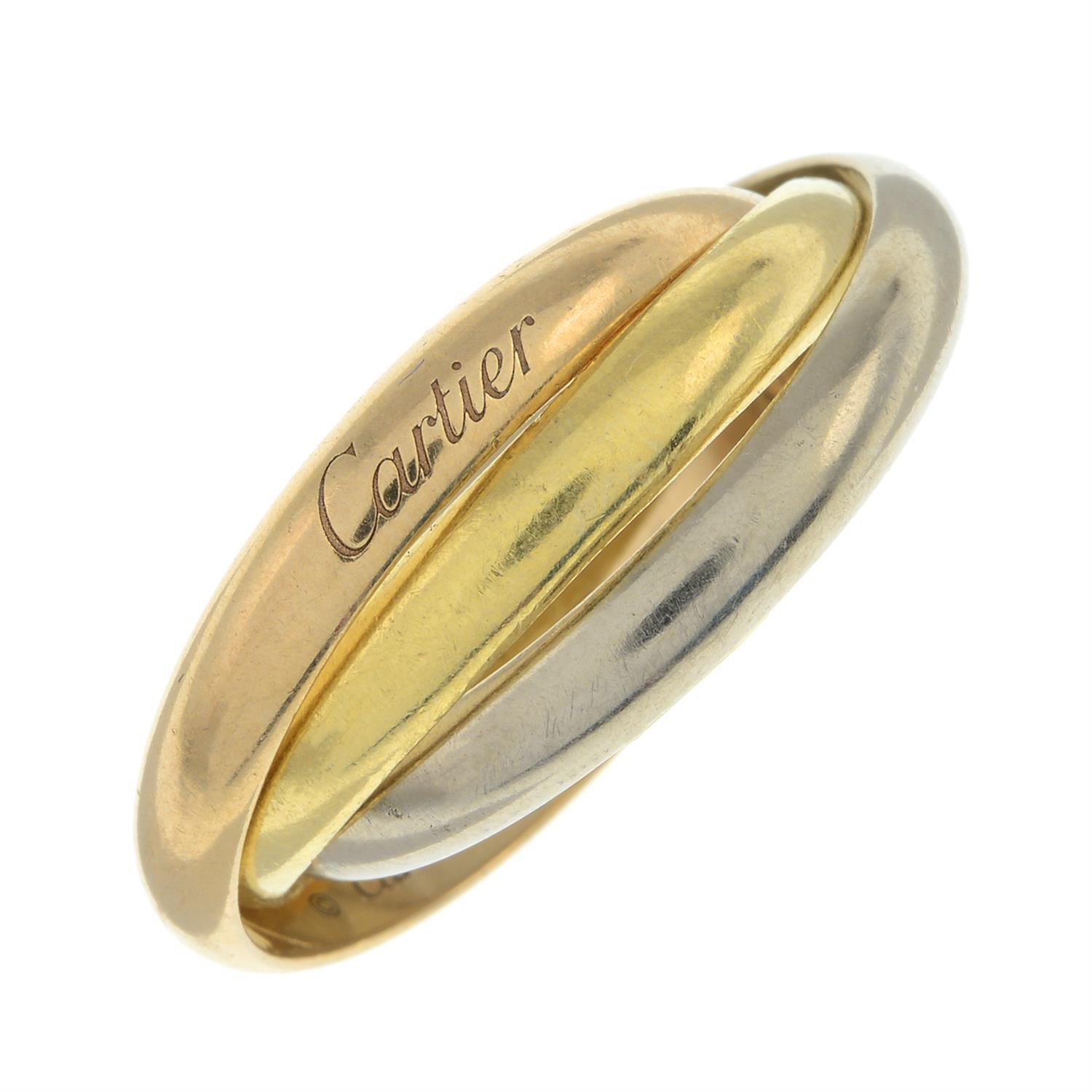 18ct gold 'Trinity' ring, by Cartier - Image 2 of 5