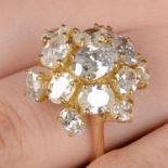 Diamond cluster ring