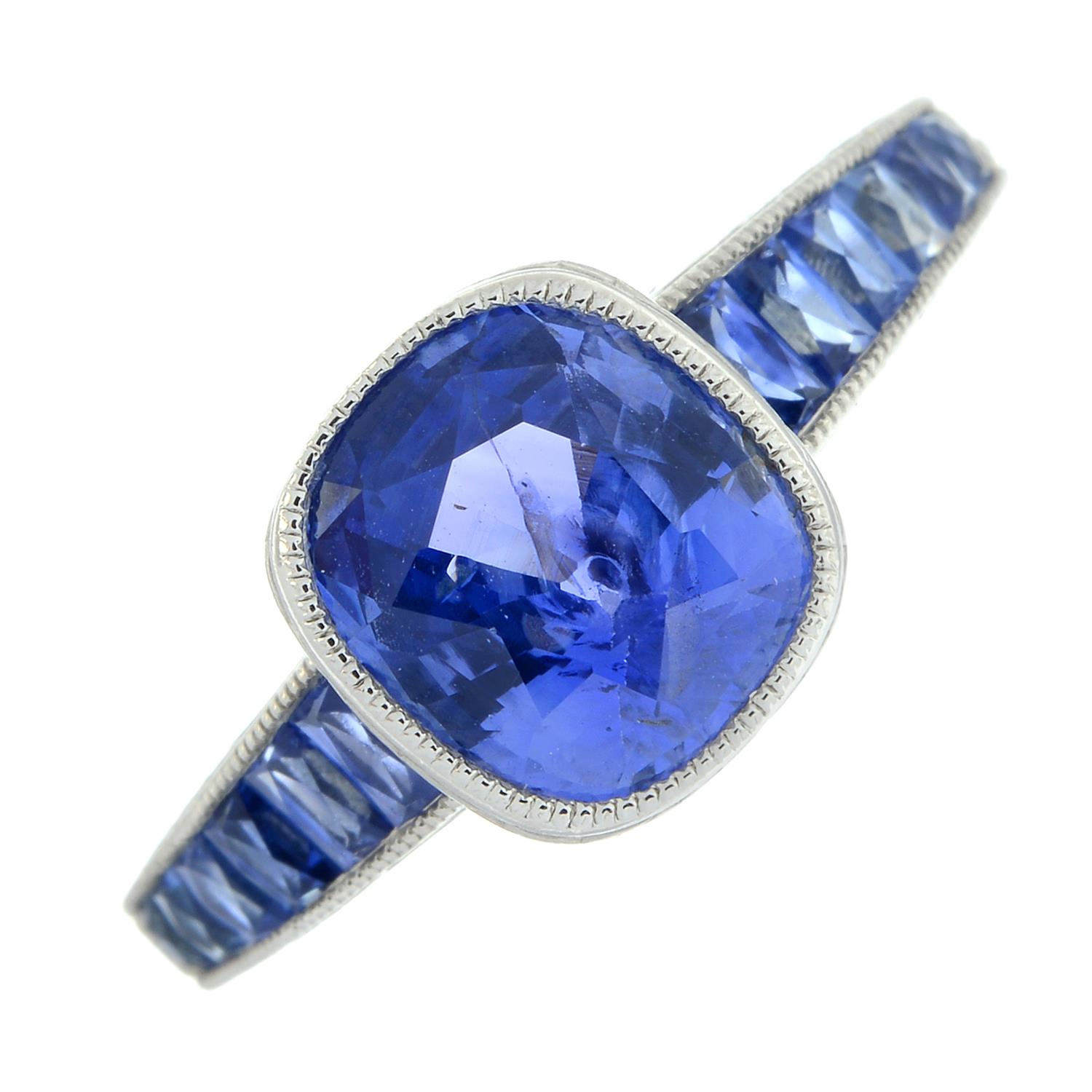 Sapphire ring, by JoAq - Image 2 of 7