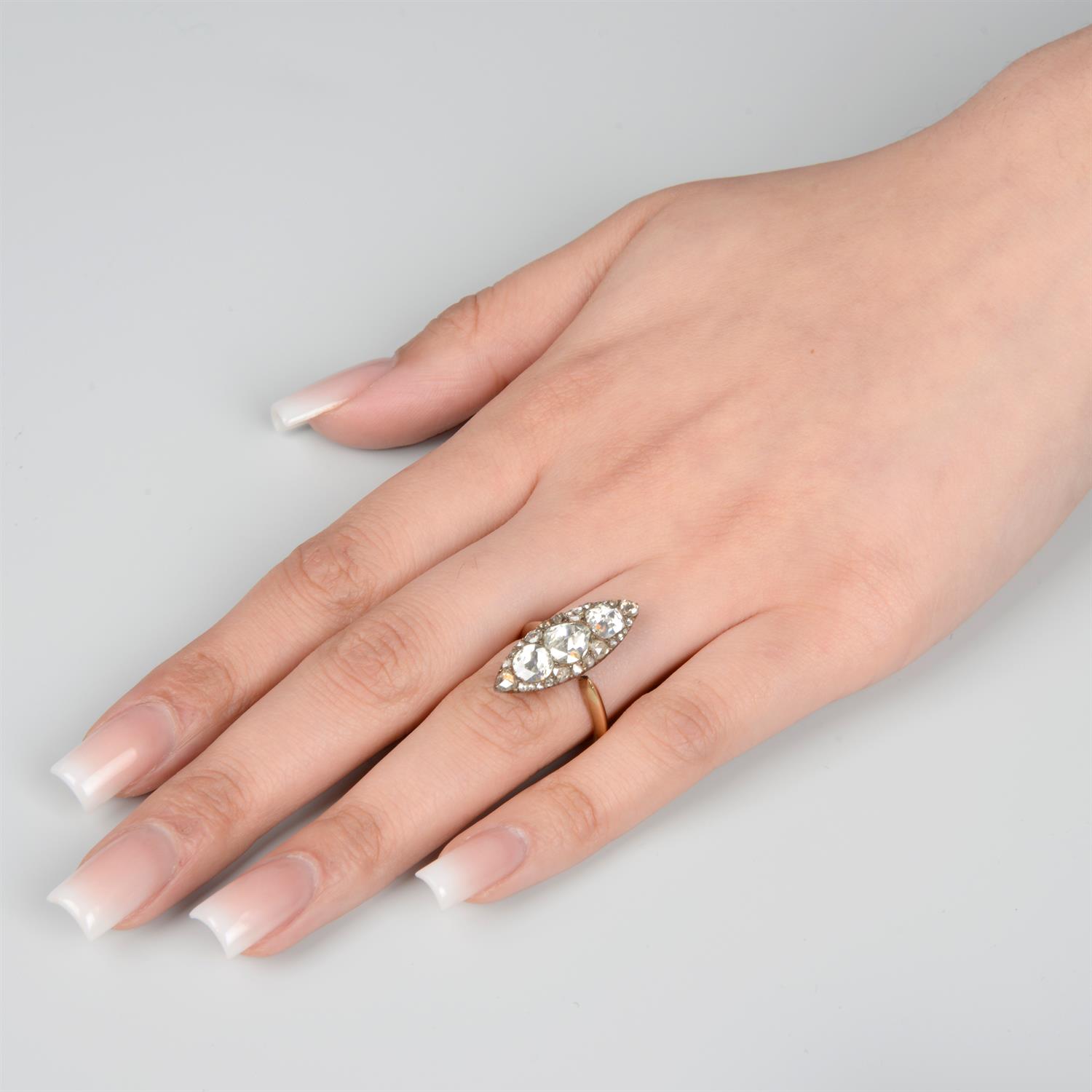 Rose-cut diamond ring - Image 6 of 6
