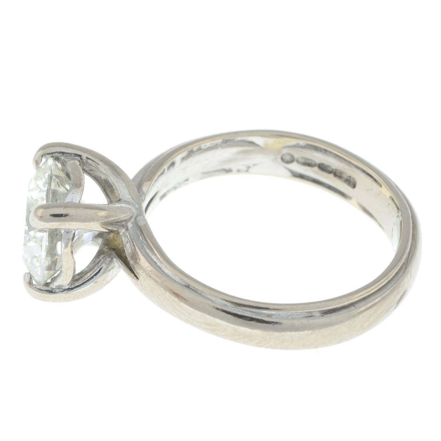 Diamond single-stone ring - Image 4 of 5