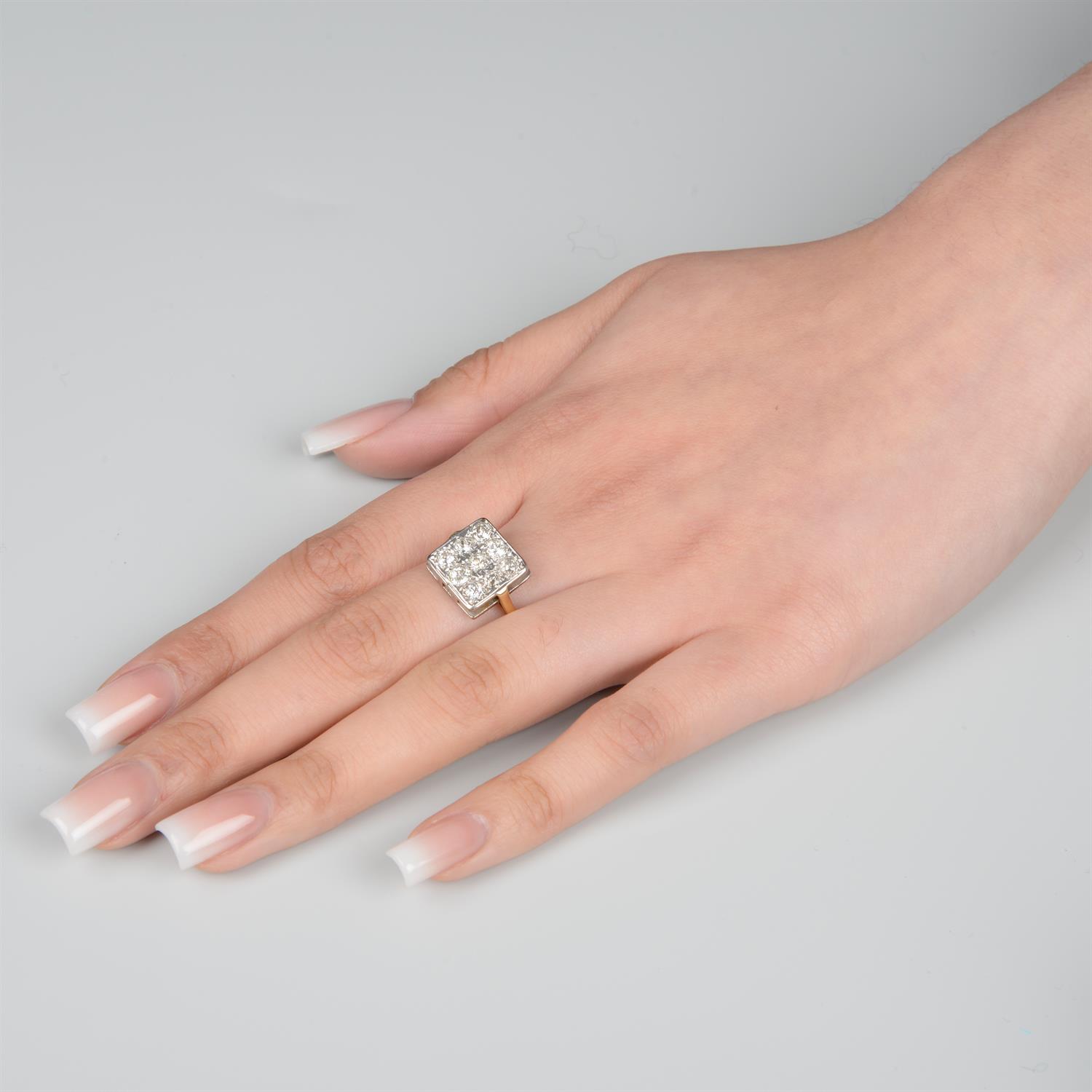 Old-cut diamond ring - Bild 5 aus 5