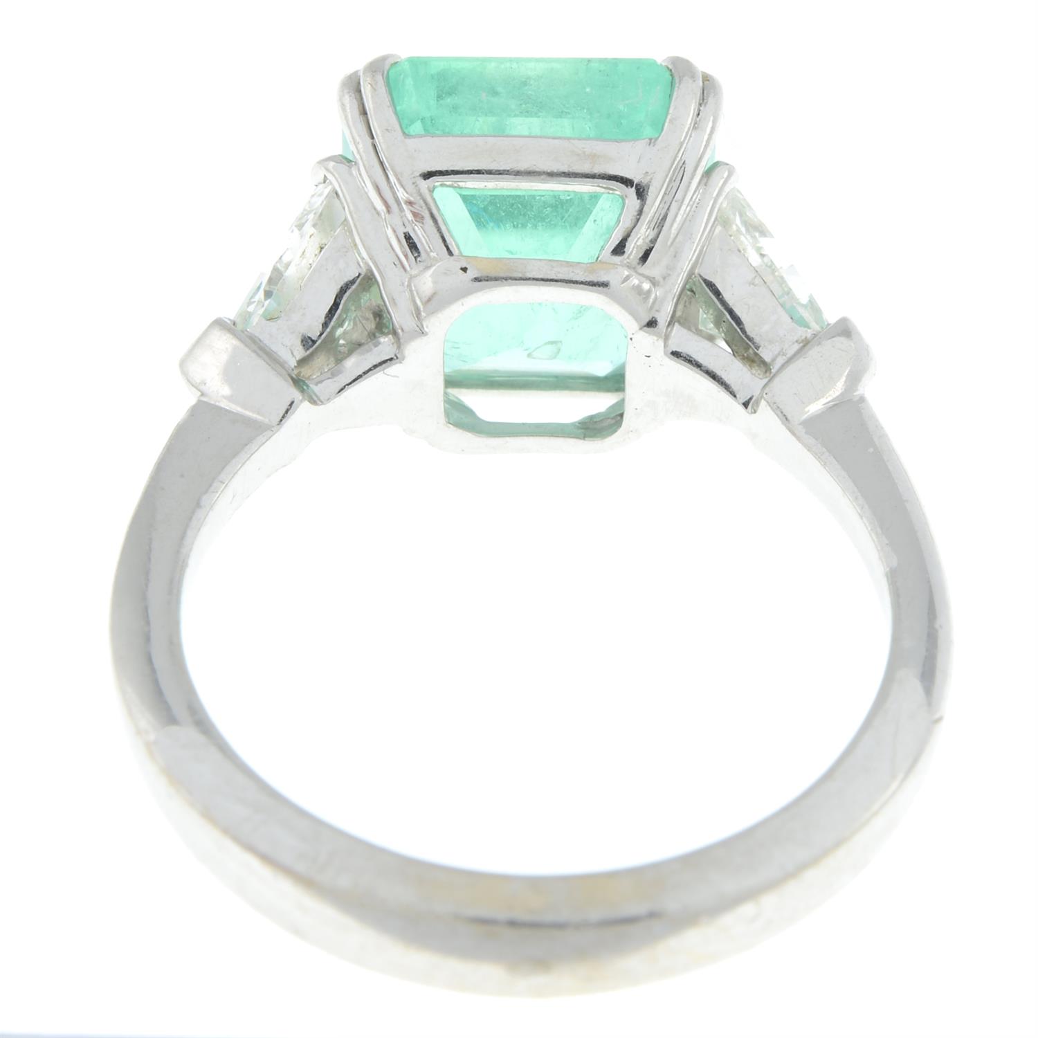 Emerald and diamond ring - Image 3 of 5