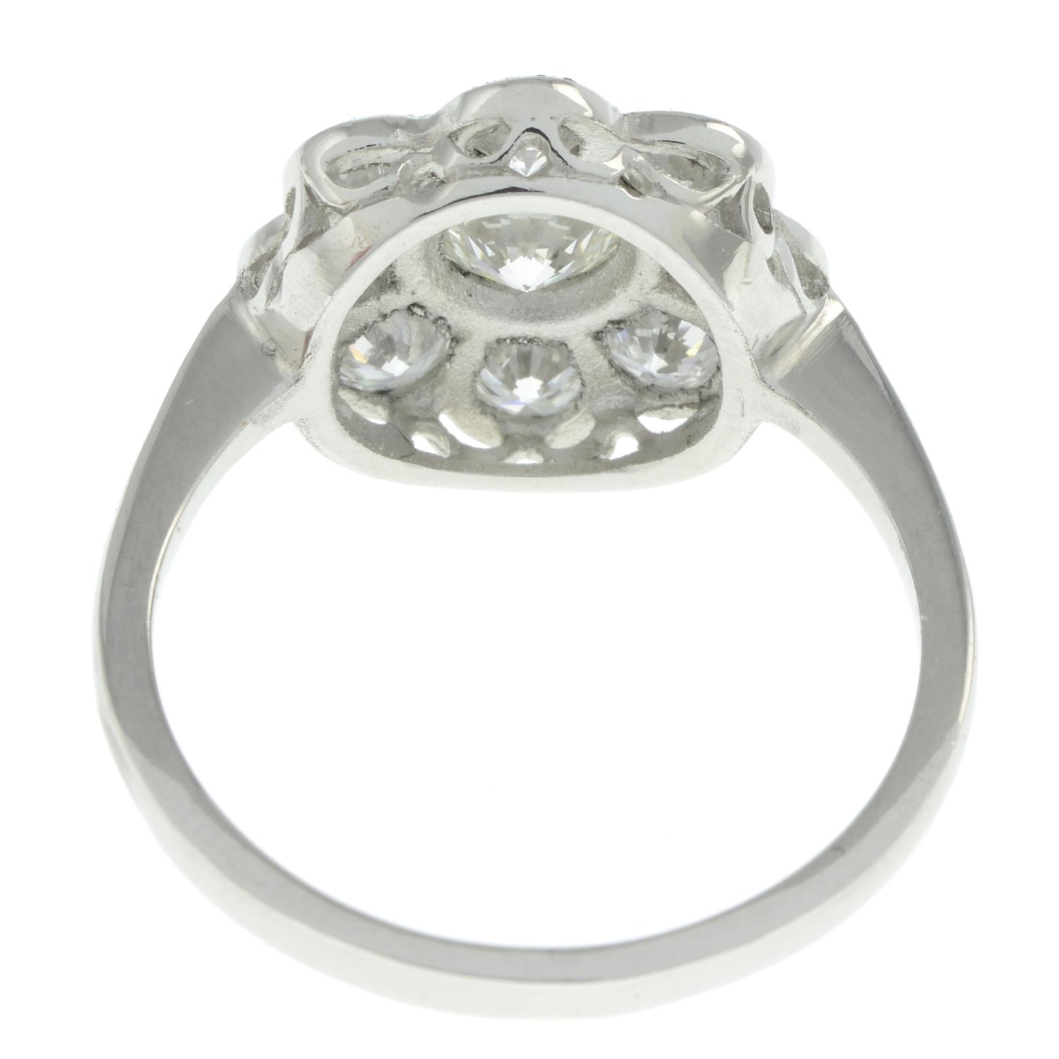 Diamond Cluster Ring - Bild 3 aus 5