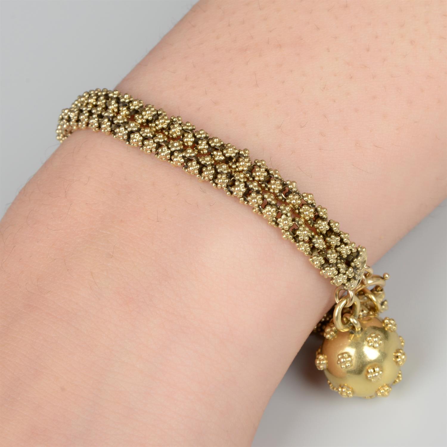 Converted Georgian gold chain bracelet - Image 5 of 5