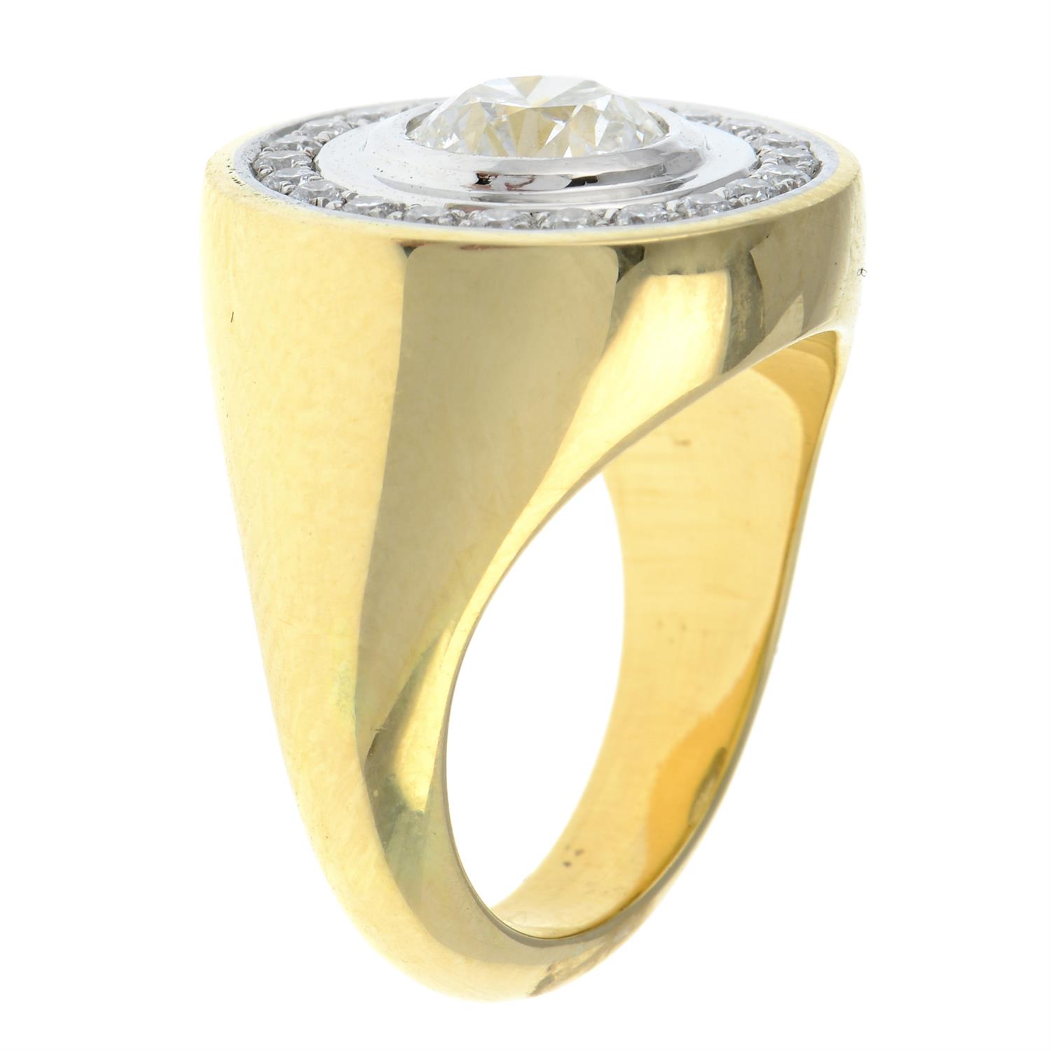 18ct gold diamond ring - Image 4 of 5