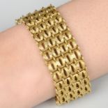 1970s 18ct gold bracelet