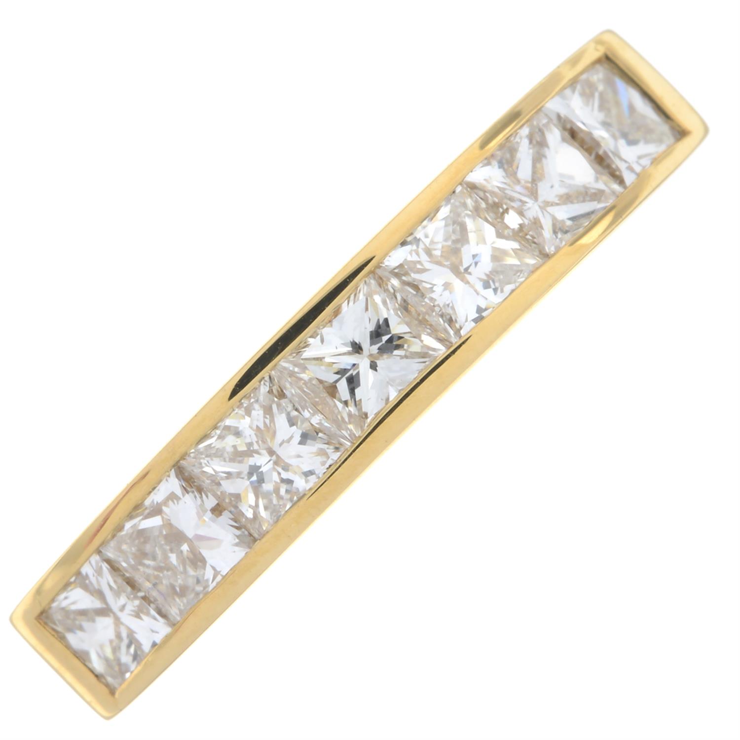 Diamond seven-stone ring - Image 2 of 5