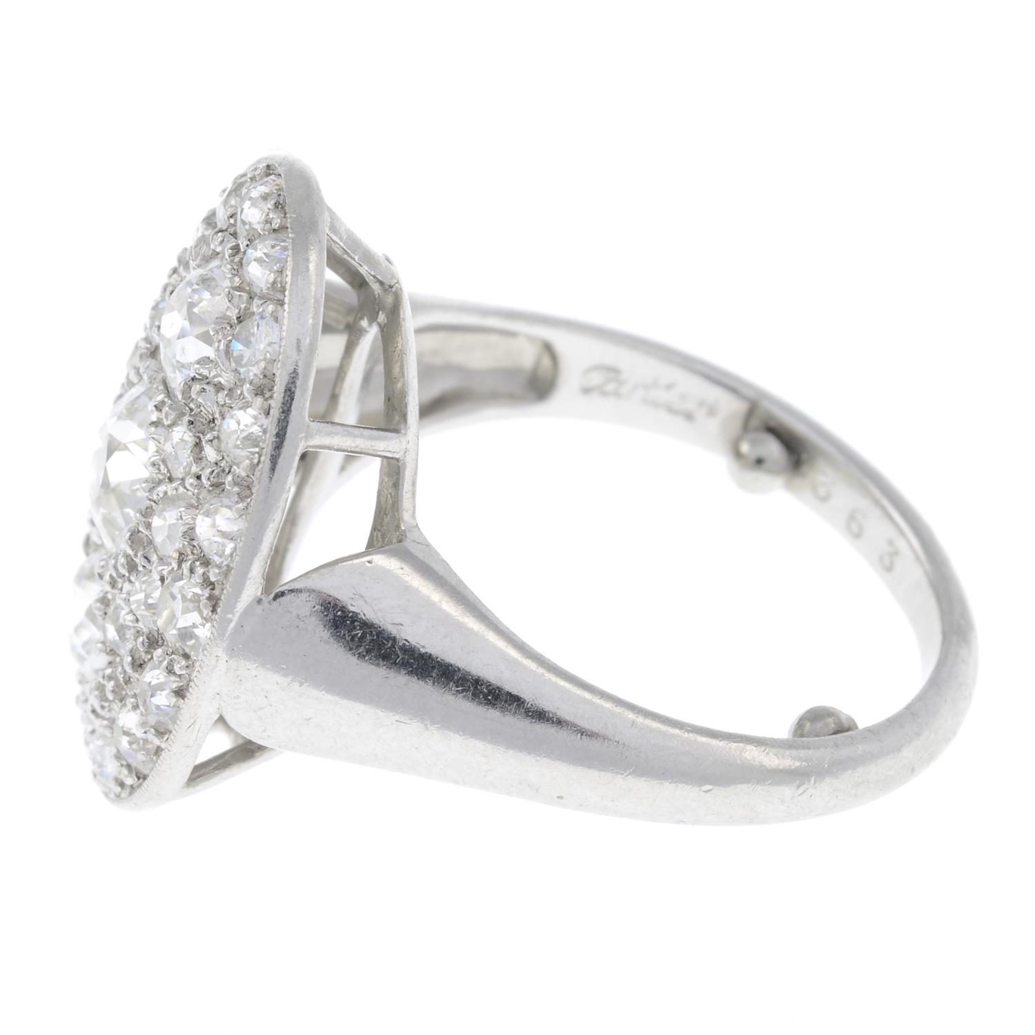Diamond dress ring, by Cartier - Image 5 of 5