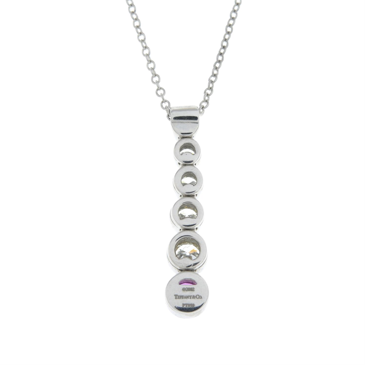 Diamond and gem 'Jazz' pendant, by Tiffany & Co. - Image 3 of 4