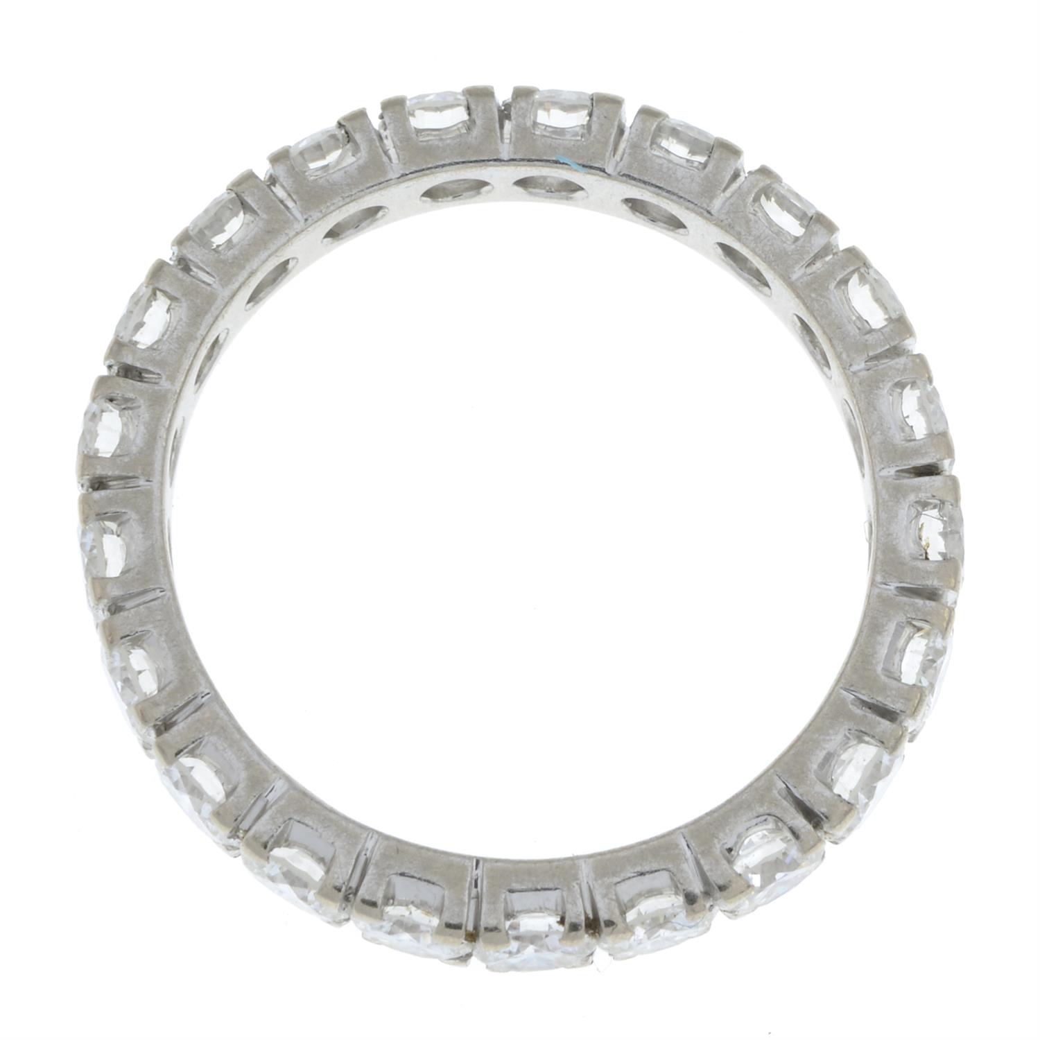 Diamond full eternity ring - Image 4 of 4