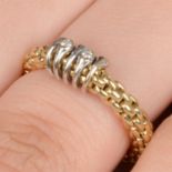 Diamond 'Flex'it' 'Prima' ring, by Fope