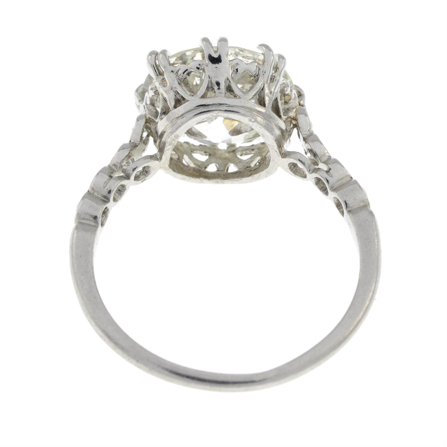 Diamond single-stone ring - Bild 3 aus 5