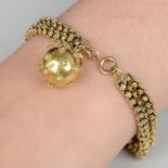 Converted Georgian gold chain bracelet