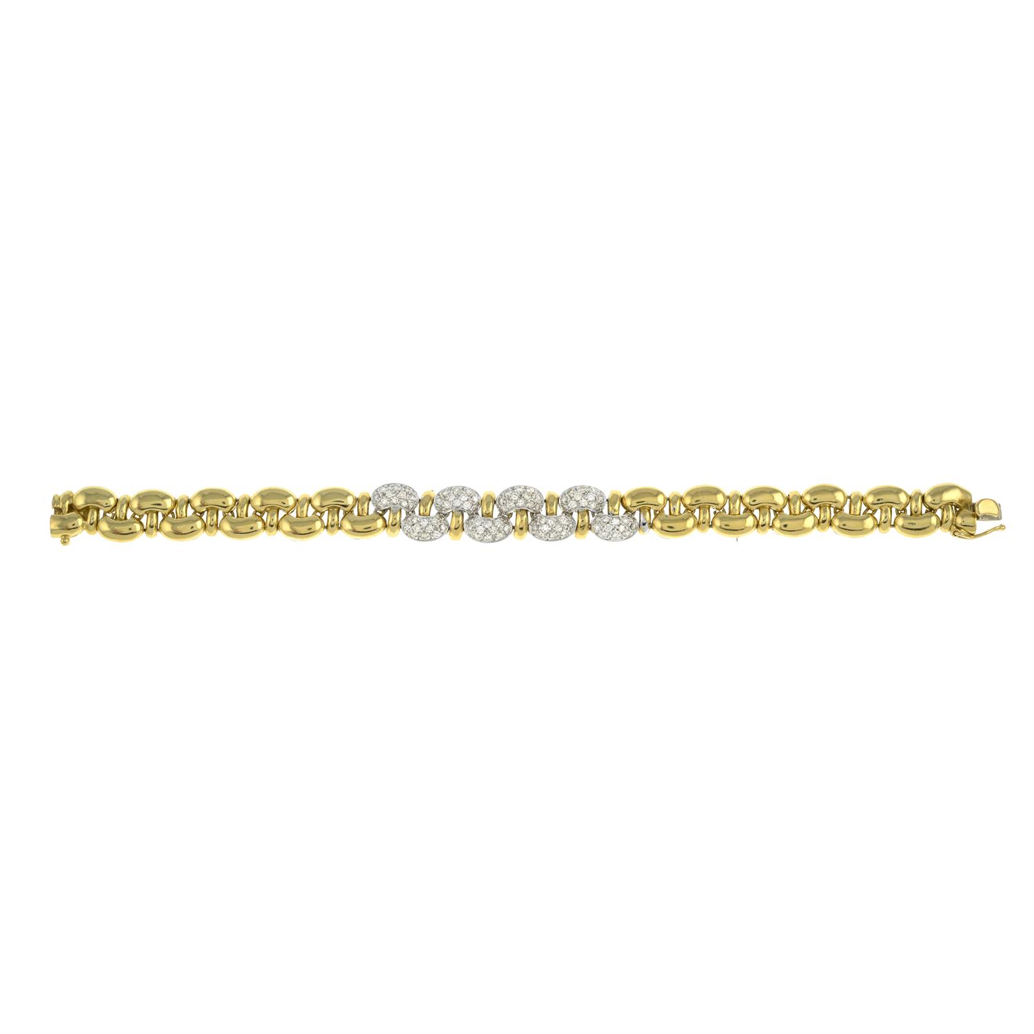 Diamond necklace and matching bracelet - Image 7 of 7