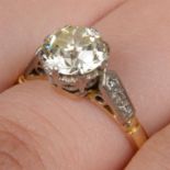 18ct gold diamond ring