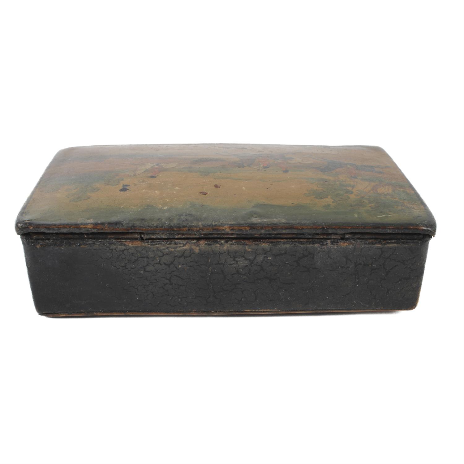 19th century snuff box in the manner of Stobwasser - Bild 3 aus 3